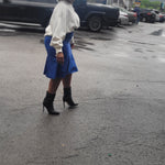 Load image into Gallery viewer, Faux Leather Trumpet Skirt
