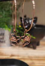 Load image into Gallery viewer, Elephant Hoop Earrings
