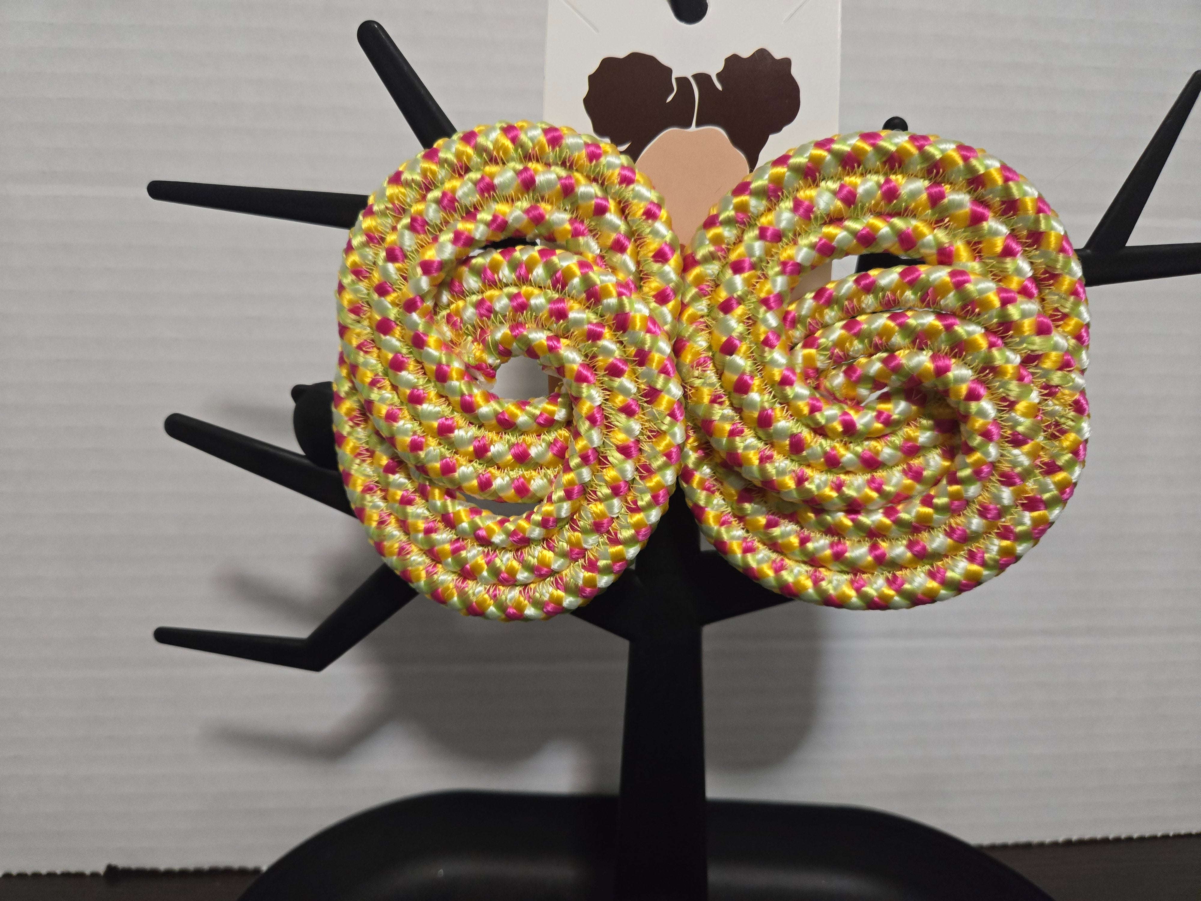 Small Corded Earrings