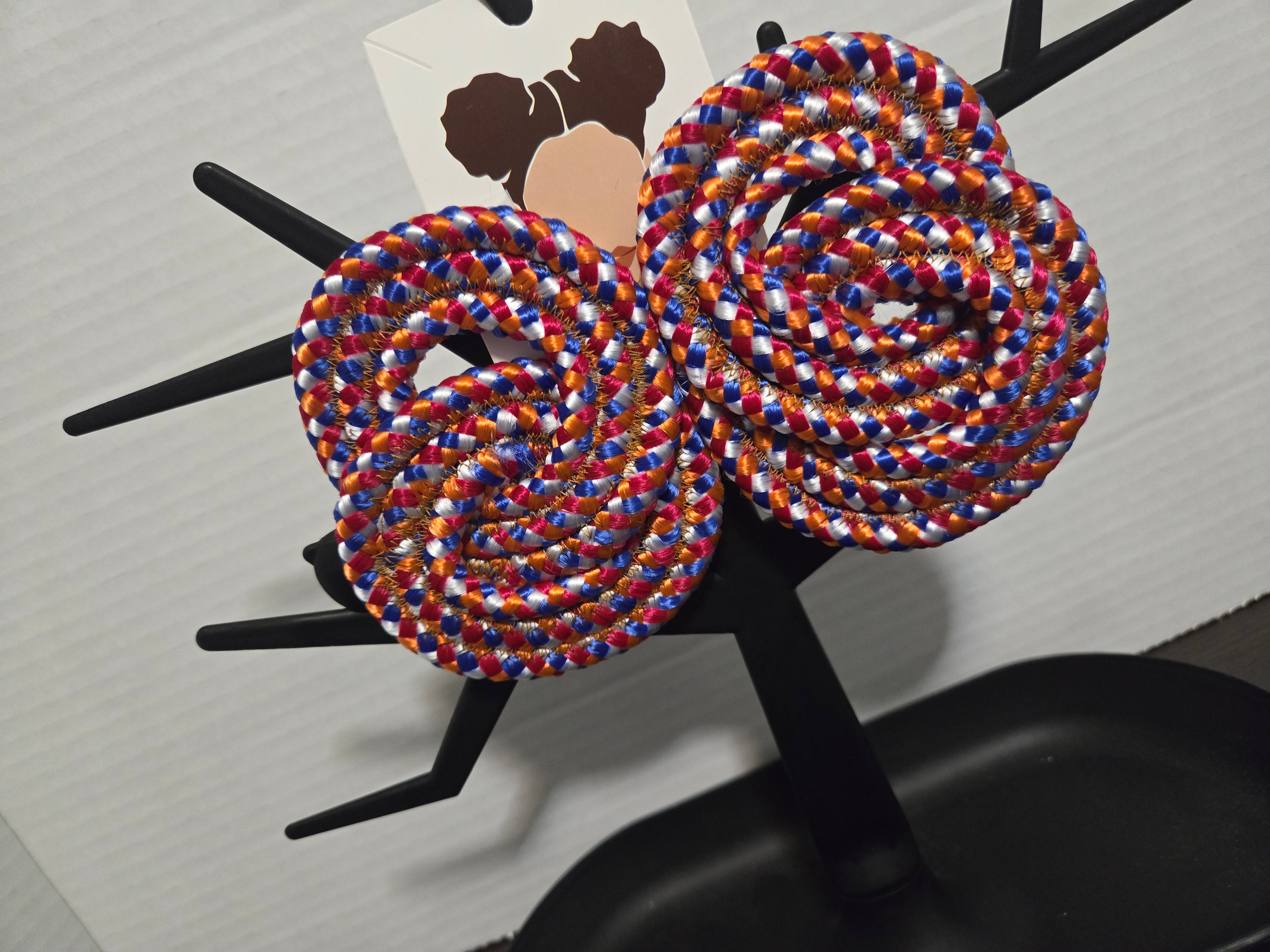 Small Corded Earrings
