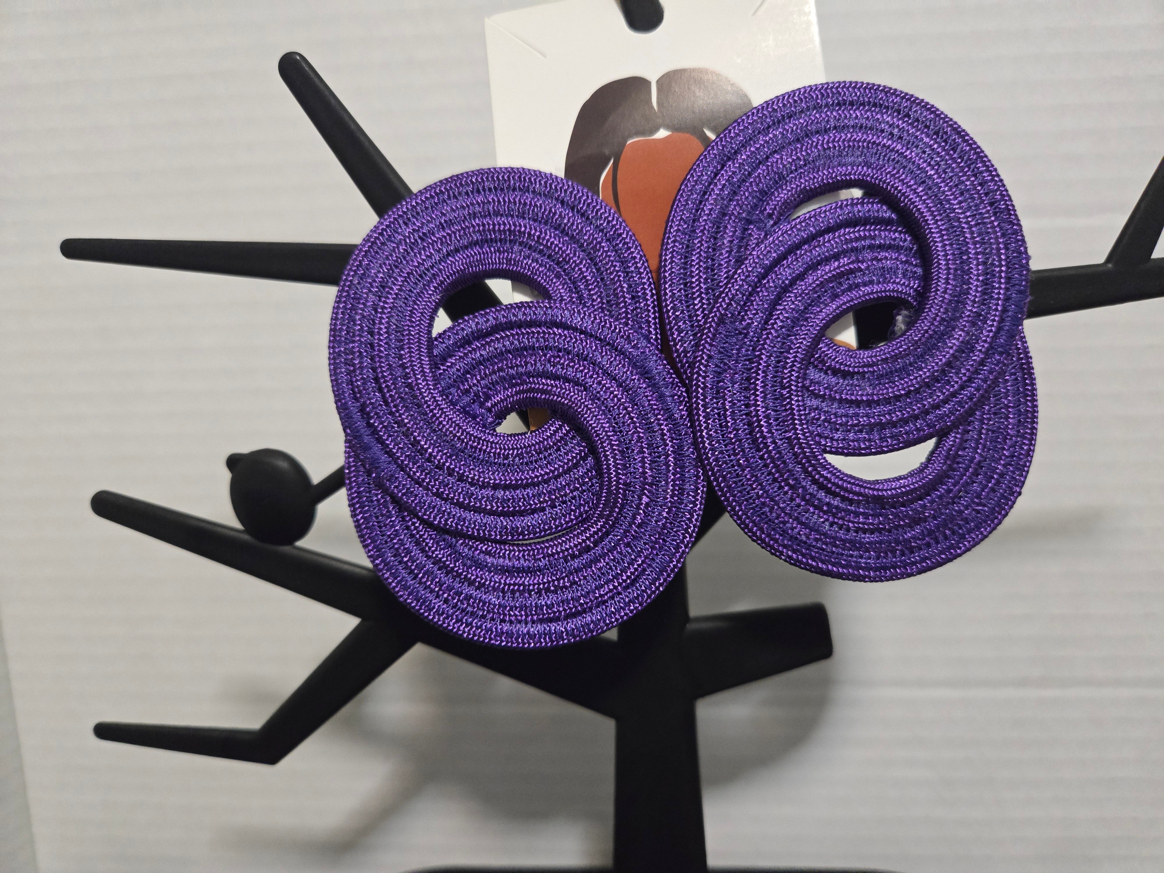 Small Corded Earrings
