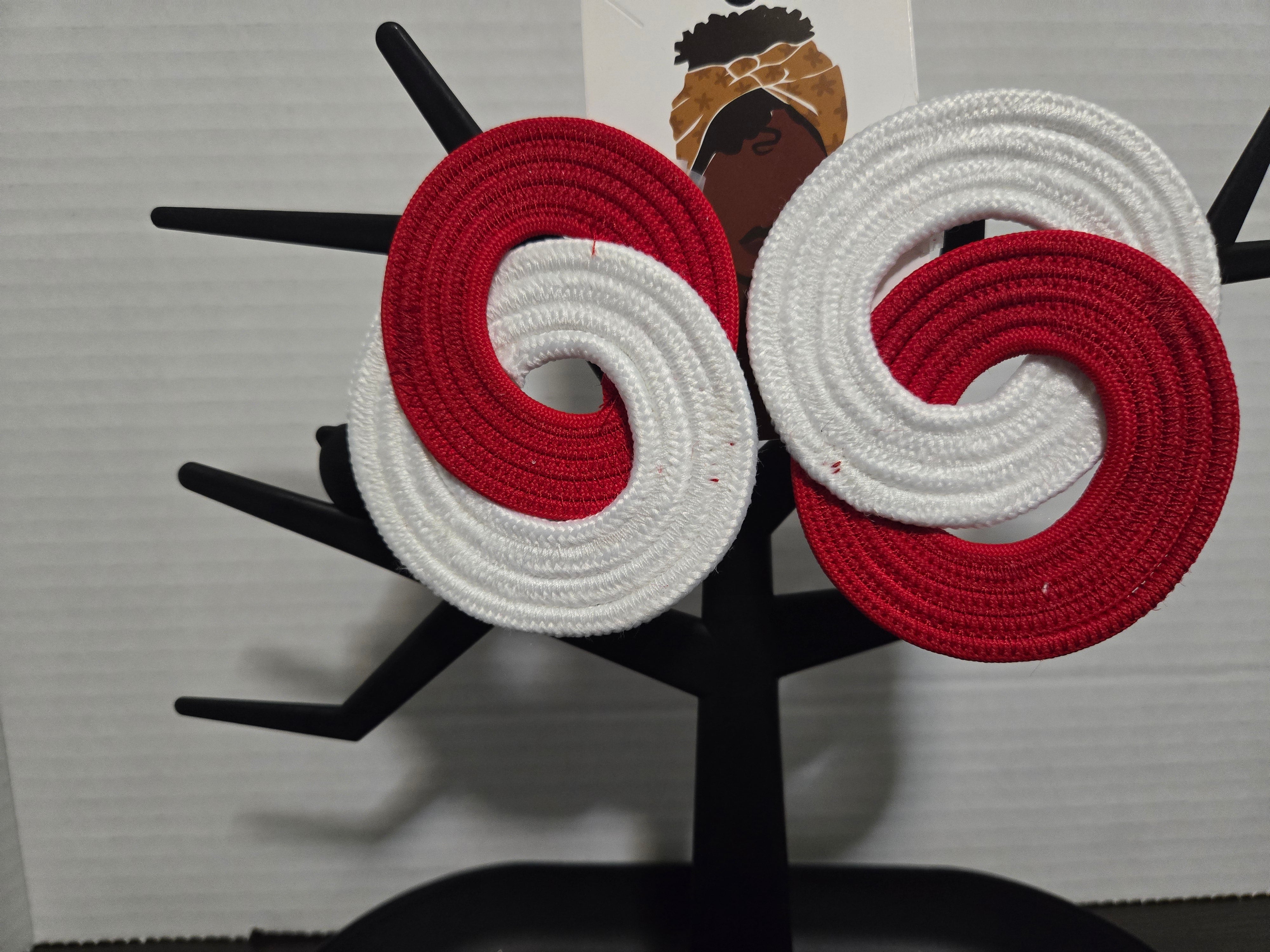 Small Corded Earrings