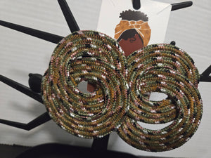 Small Corded Earrings