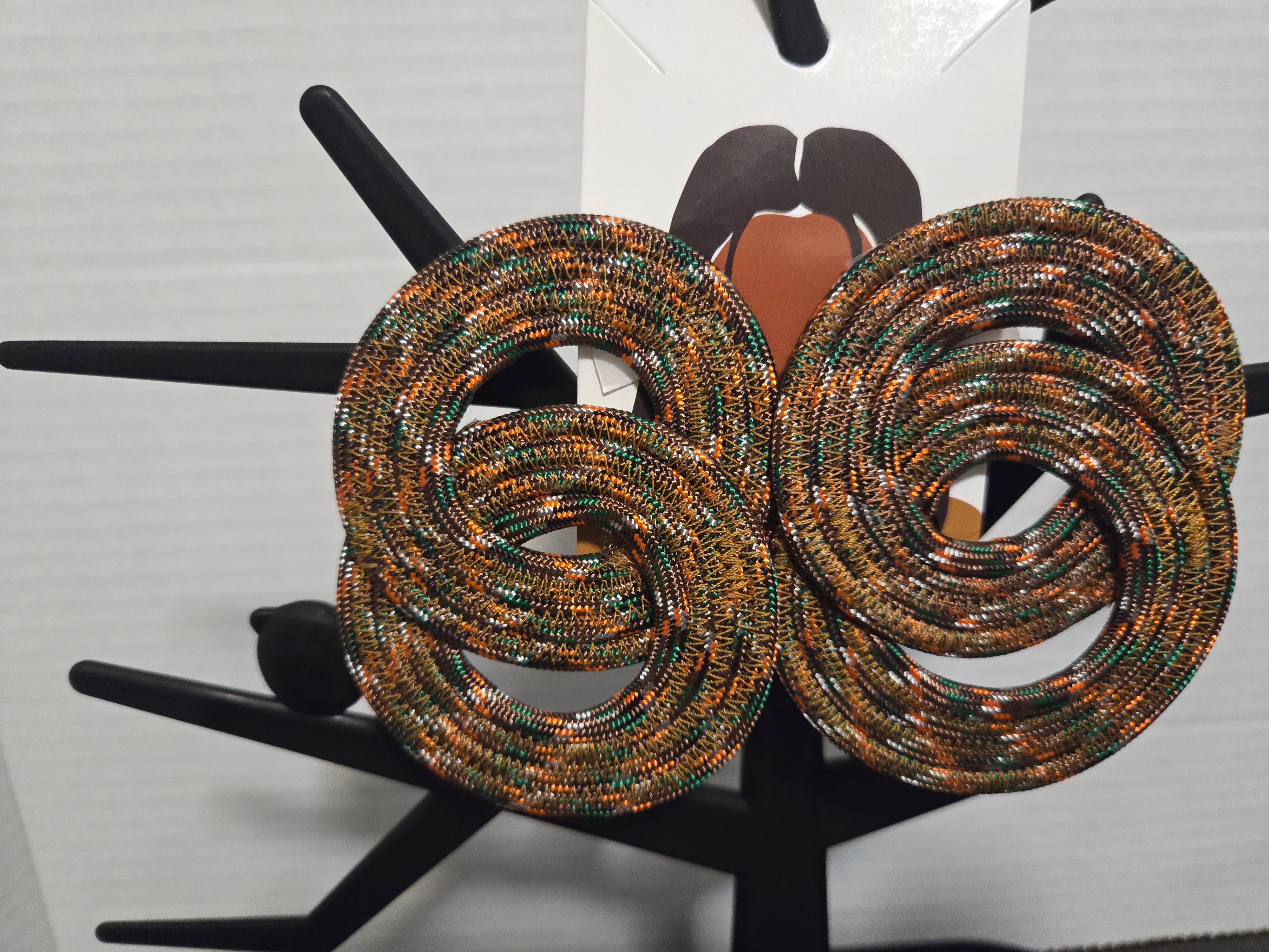 Small Corded Earrings