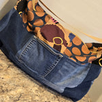 Load image into Gallery viewer, Mixed Print Hobo Bag
