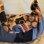 Load image into Gallery viewer, Mixed Print Hobo Bag
