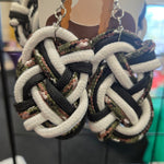 Load image into Gallery viewer, Twisted Corded Earring
