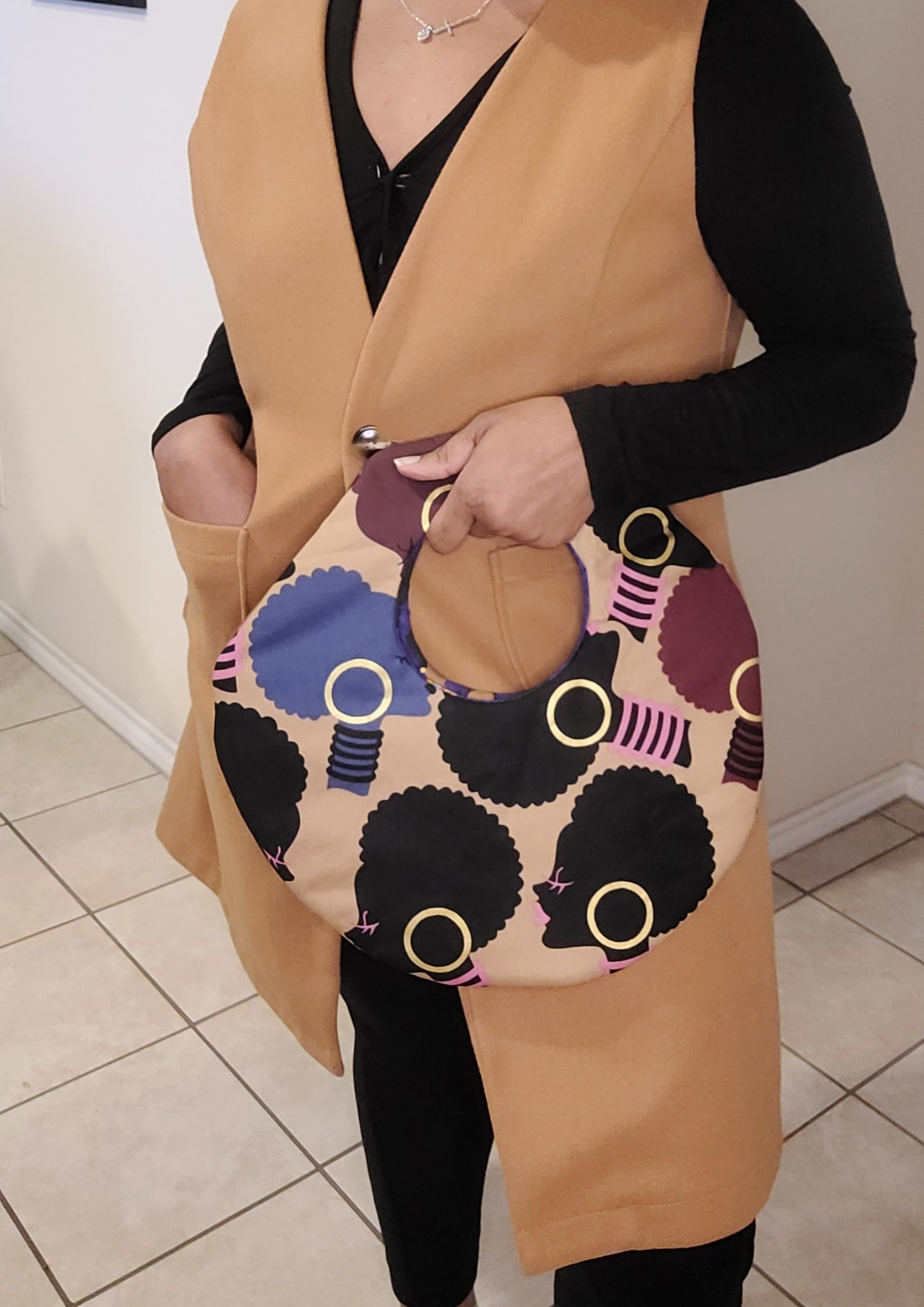 Circle Hobo bag