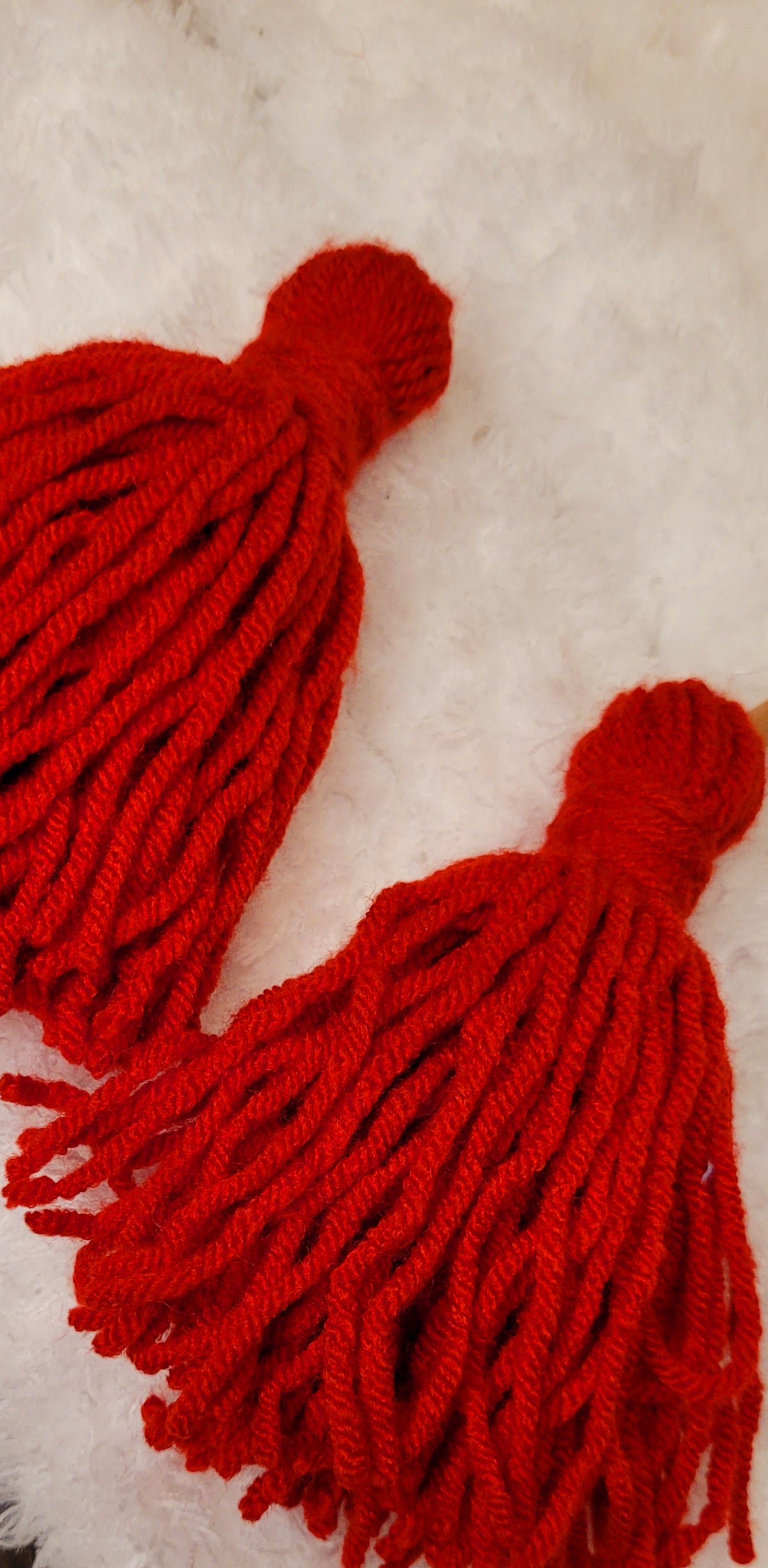 Large Fluffy tassel