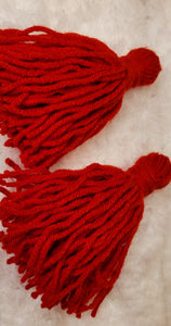 Large Fluffy tassel
