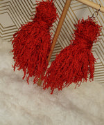 Load image into Gallery viewer, Diagonal Shredded yarn tassel
