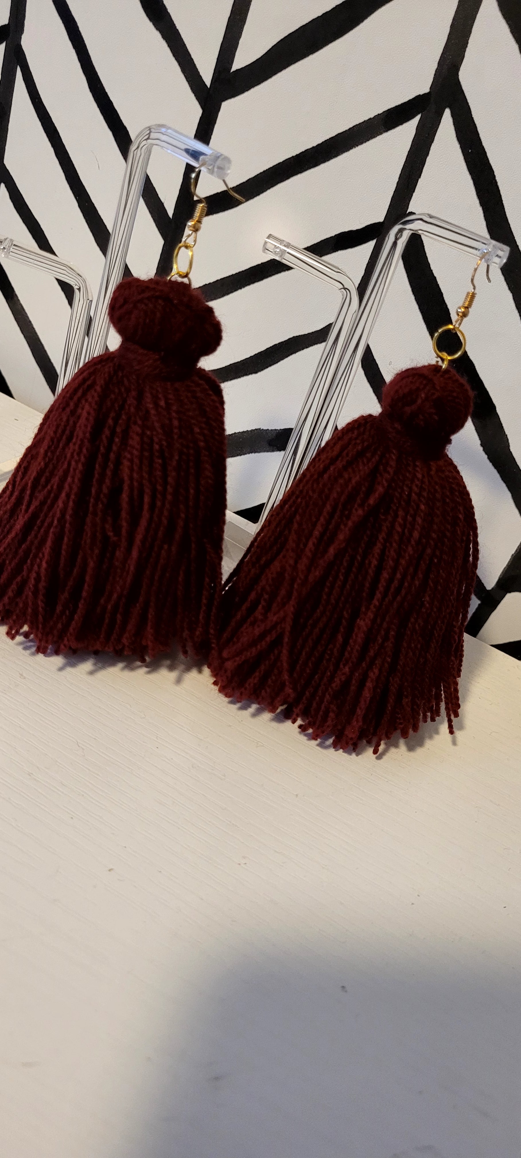 Large Fluffy tassel